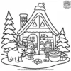 North Pole Adventure Coloring Pages