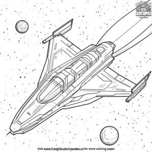 Nova Ship Coloring Pages