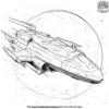 Orbit Ship Coloring Pages