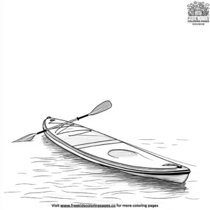 Paddleboard Coloring Pages