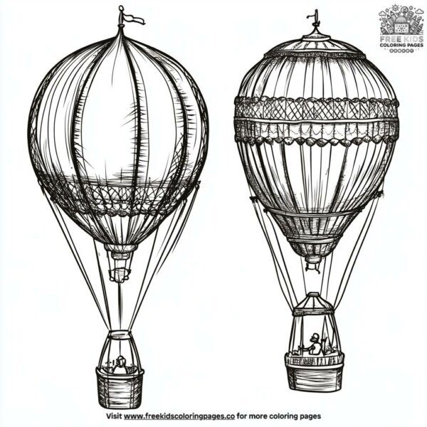 Parade balloons and floats coloring pages