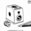 Pencil Sharpener Coloring Pages