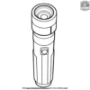 Police Flashlight Coloring Pages