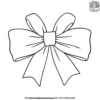 Pretty Bow Coloring Pages