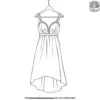 Pretty Dress Coloring Pages