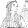 Princess of the Scottish Highlands Coloring Pages