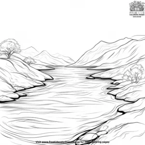 River Spirit Coloring Pages