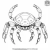 Robot Crab Coloring Pages