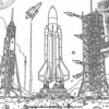 Rocket Hub Coloring Pages