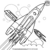 Rocket Pack Coloring Pages