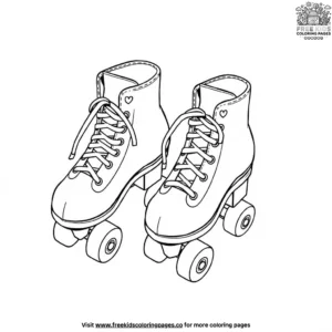 Roller Skates Coloring Pages