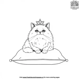 Royal Pet Coloring Pages