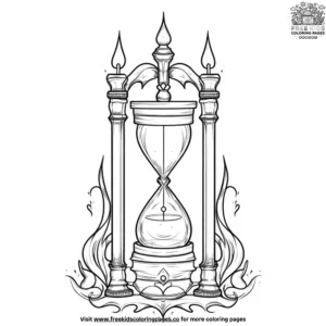 Sacred time coloring pages