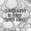 Serene Seashells Coloring Pages