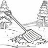 Snow Shovel Coloring Pages