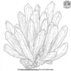 Soft Coral Crystal Coloring Pages