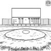 Softball Scoreboard Coloring Pages