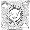 Solar Fun Coloring Pages