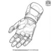 Space Gloves Coloring Pages