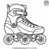 Speed Skates Coloring Pages