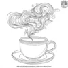 Steamy Coffee Coloring Pages