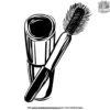 Stylish Mascara Coloring Pages