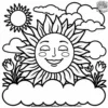 Sun Stories Coloring Pages