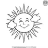 Sunny Day Coloring Pages