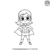 Superhero Girl Coloring Pages