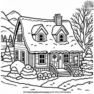 Sweet Home Coloring Pages