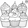 Sweet Sprinkle Coloring Pages