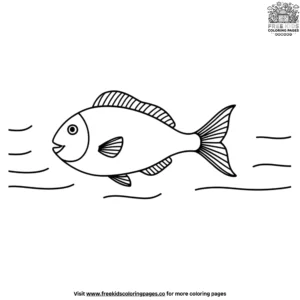 Swimming Fish Coloring Pages