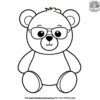 Teddy Bear with Sunglasses Coloring Pages