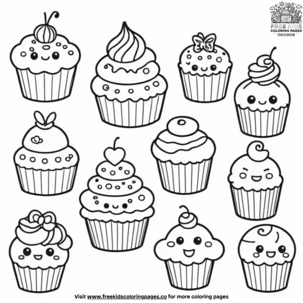 Tiny treat coloring pages