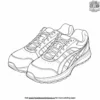 Track and Field Shoes Coloring Pages