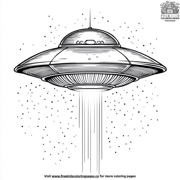 Ufo coloring pages