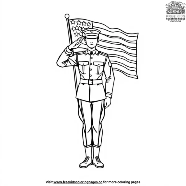 Usa army coloring pages