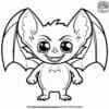 Vampire Bat Coloring Pages