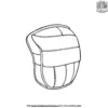 Volleyball Elbow Pad Coloring Pages