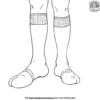 Volleyball Socks Coloring Pages