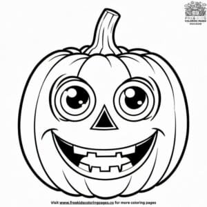 Wicked Pumpkin Coloring Pages