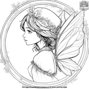 Winter Fairy Tales Coloring Pages