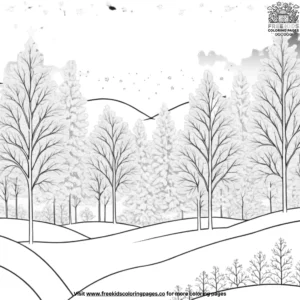 Winter Star Coloring Pages