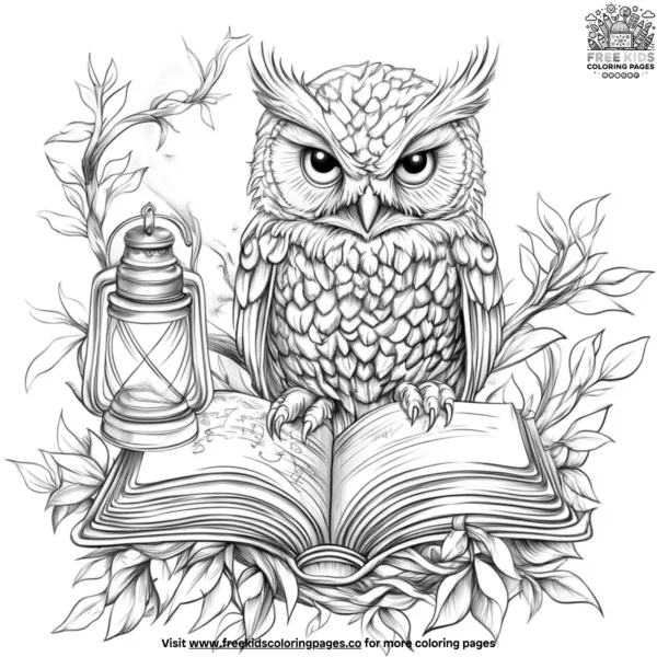 Wise spirit coloring pages