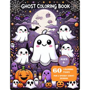 Ghost coloring books