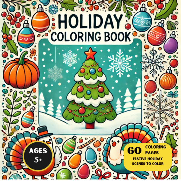 Holiday coloring book.