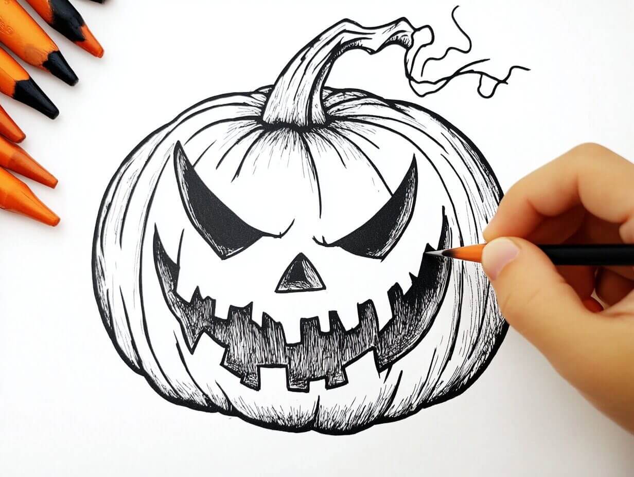 horror coloring pages tag image