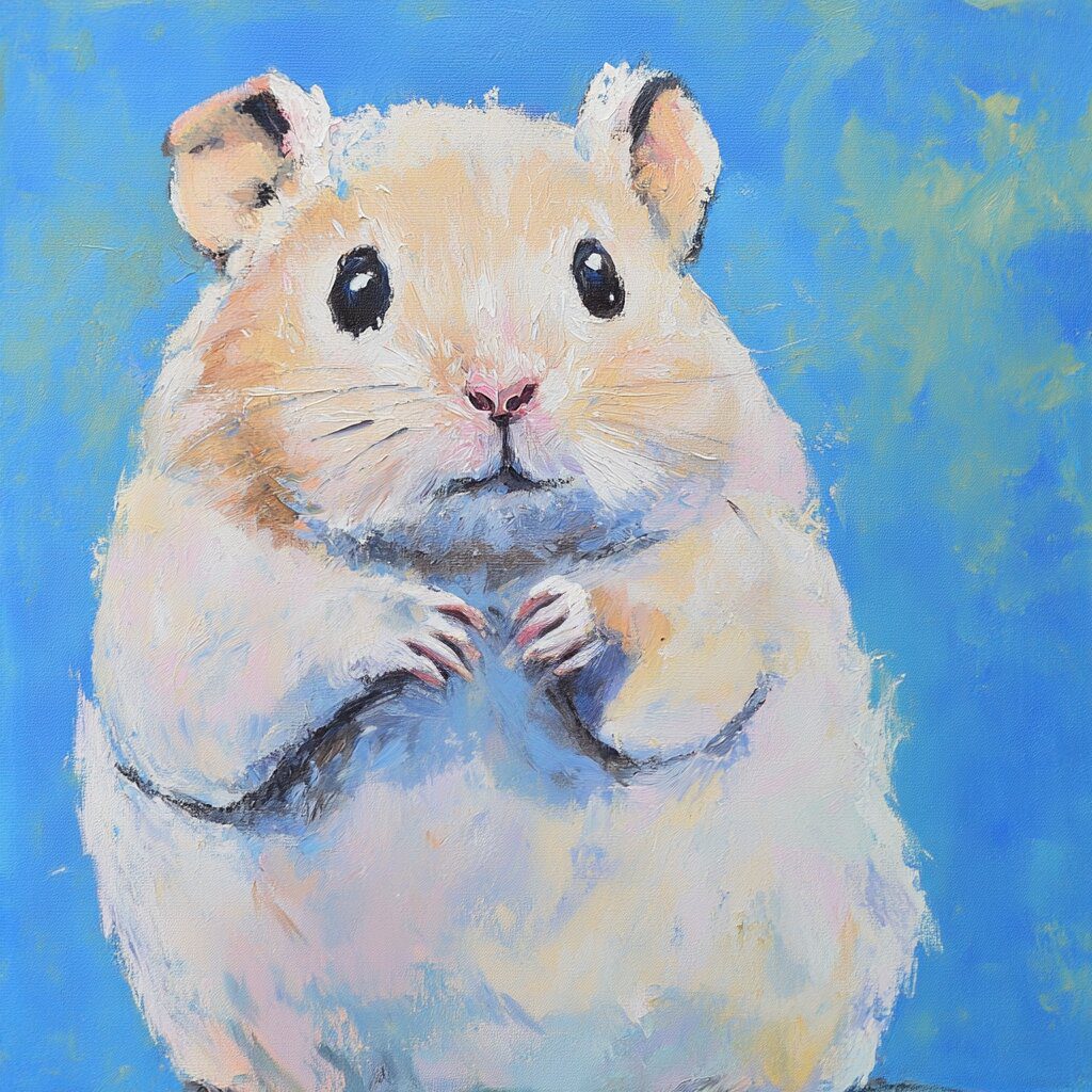 Hamster Coloring Pages