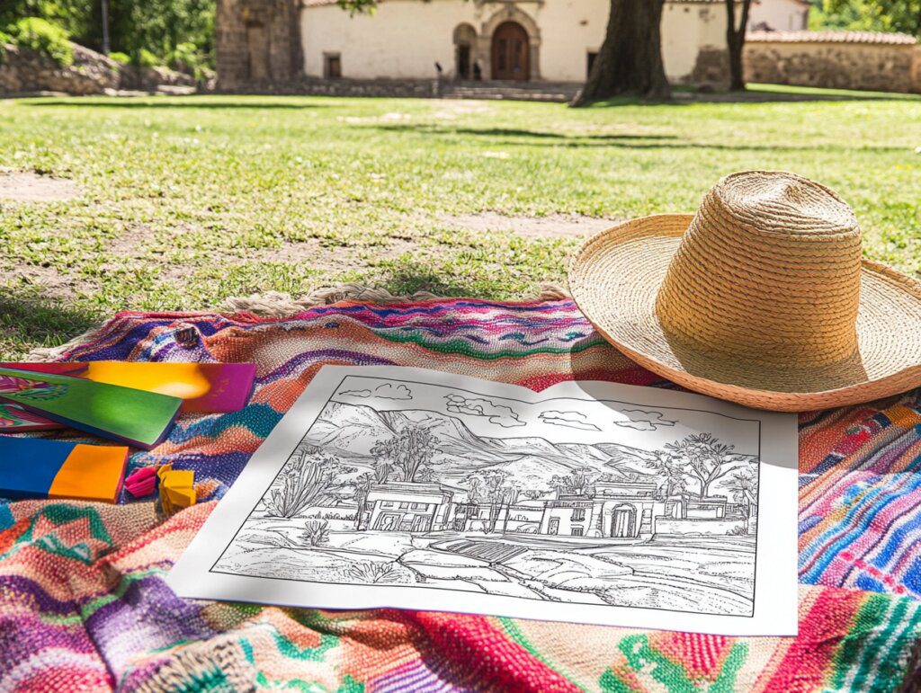 Mexico coloring pages 2