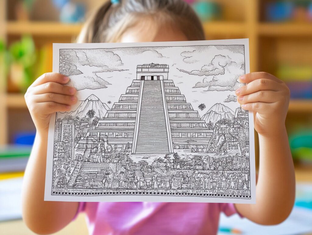 Mexico coloring pages 3